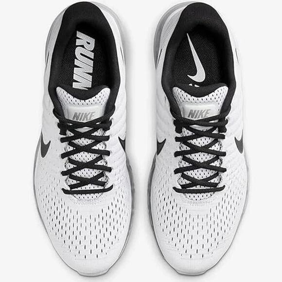 Nike Air Max 2017 Mens Size 15 Shoes‎ White Pure Platinum Silver 849559-100 NEW